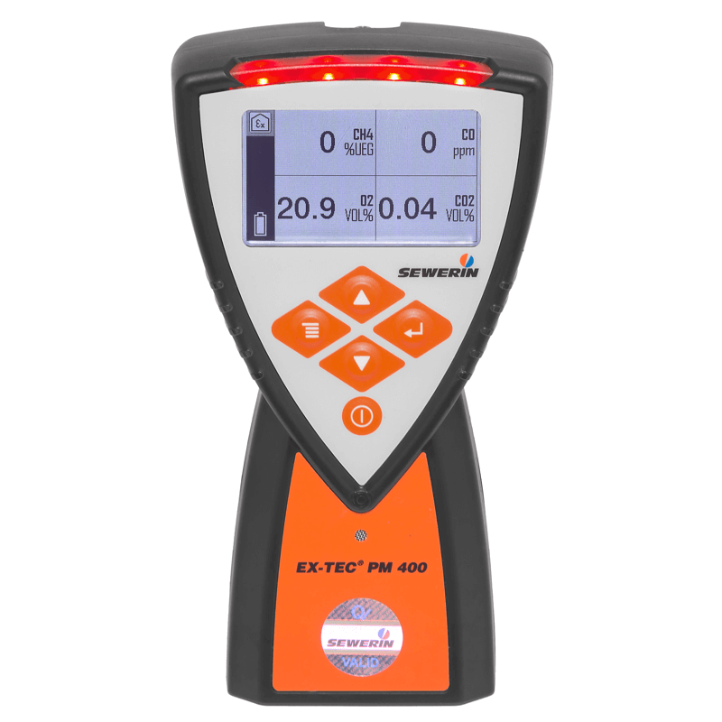 EX-TEC PM 400, Gas warning devices